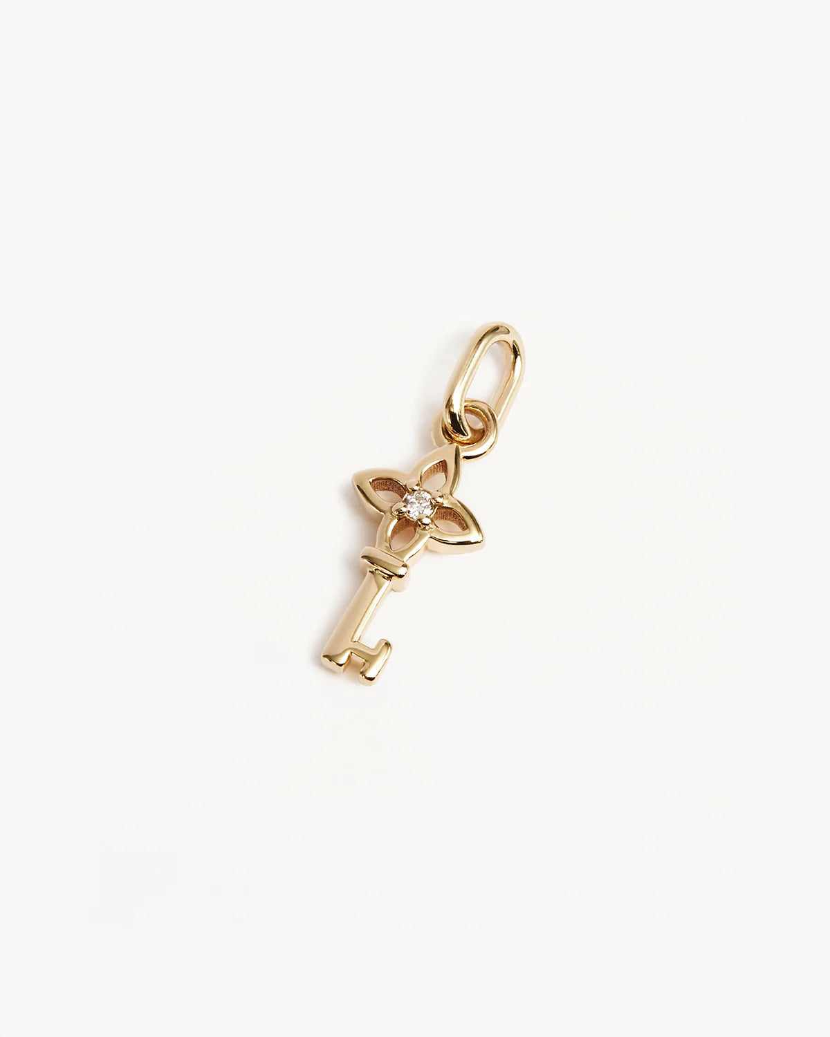 18k Gold Vermeil Key to My Heart Pendant