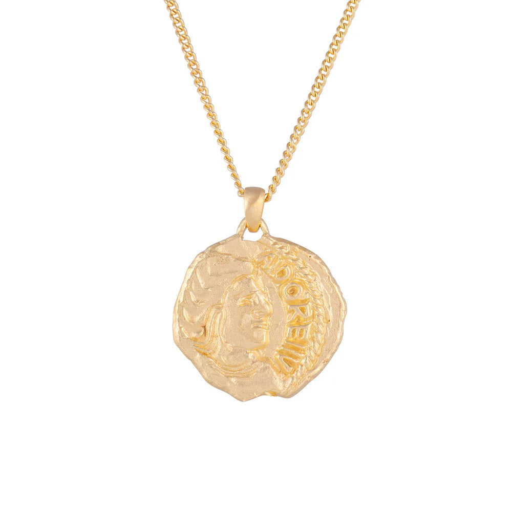 ADORE PENDANT NECKLACE - GOLD