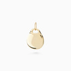 9ct Round Pendant