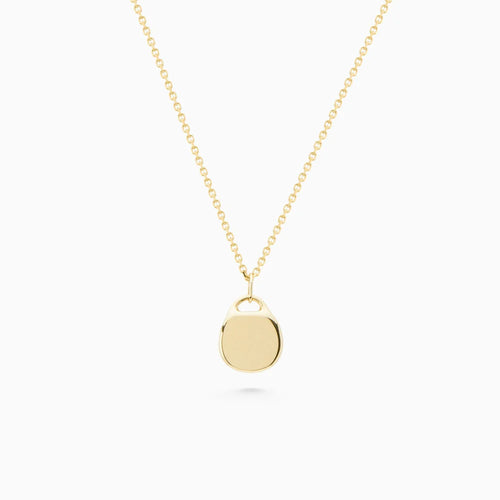 9ct Round Pendant