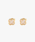 MINI CLOVER (MOTHER OF PEARL) STUD EARRINGS