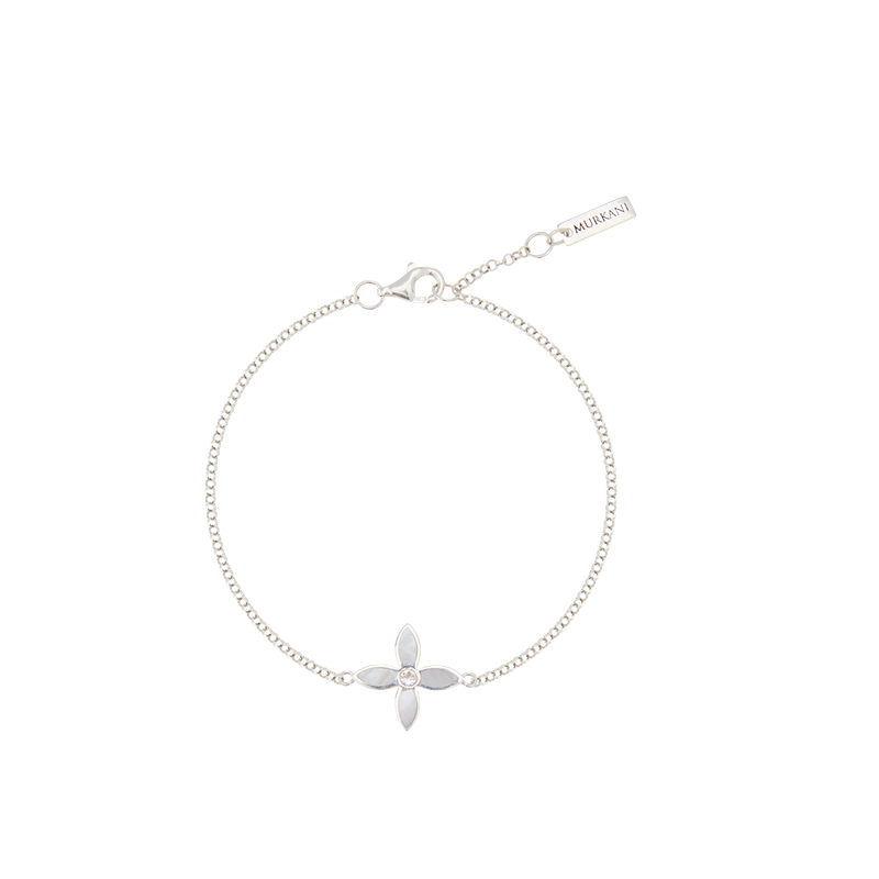 DESERT FLOWER BRACELET SILVER