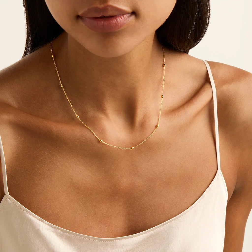 LIKE A BREEZE NECKLACE - GOLD