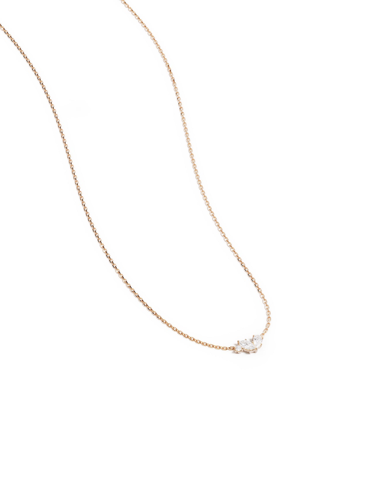 18k Gold Vermeil Crystal Wings Necklace
