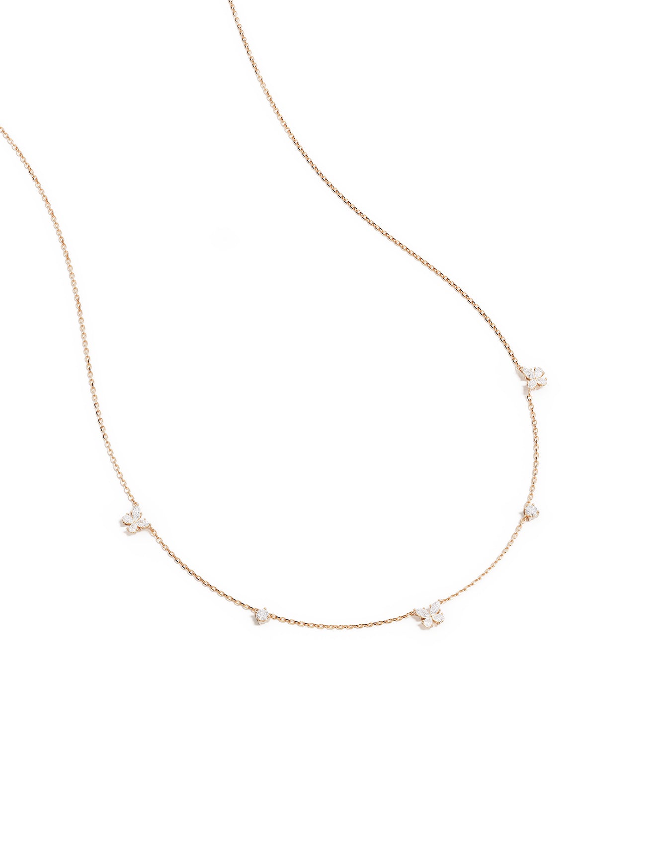 NECKLACE DANCING IN THE WIND 18K GOLD VERMEIL