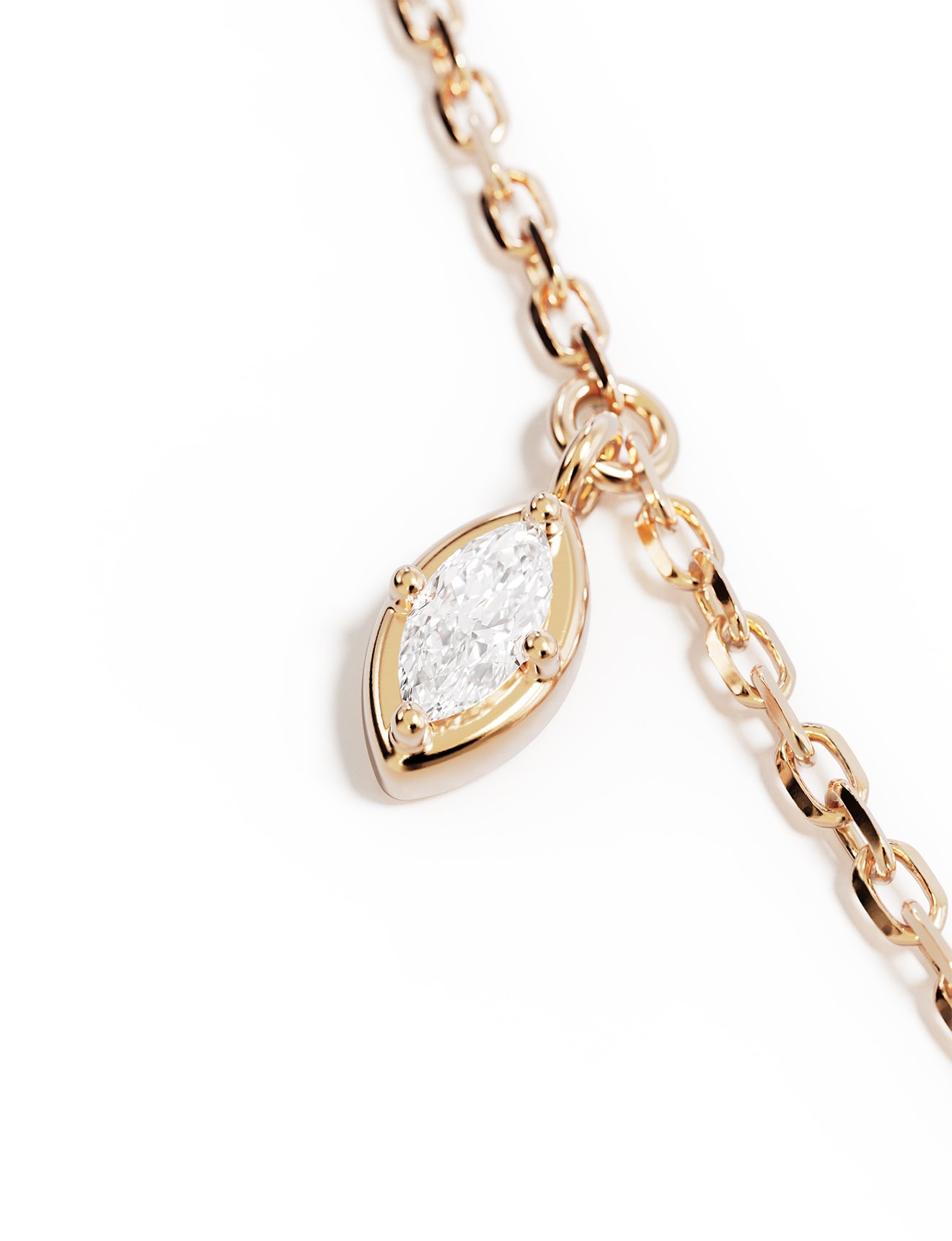 18k Gold Vermeil Scattered Light Choker