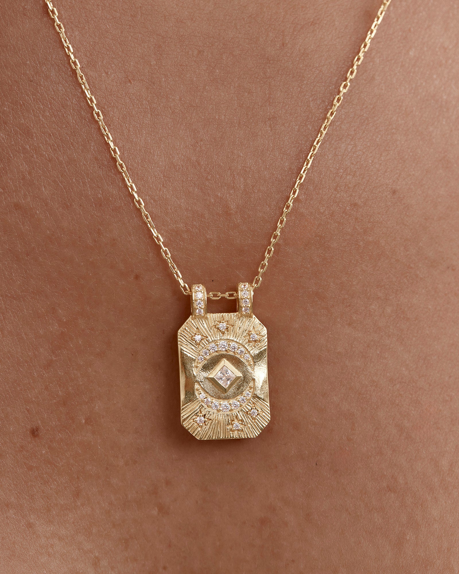 18k Gold My Moon And Stars