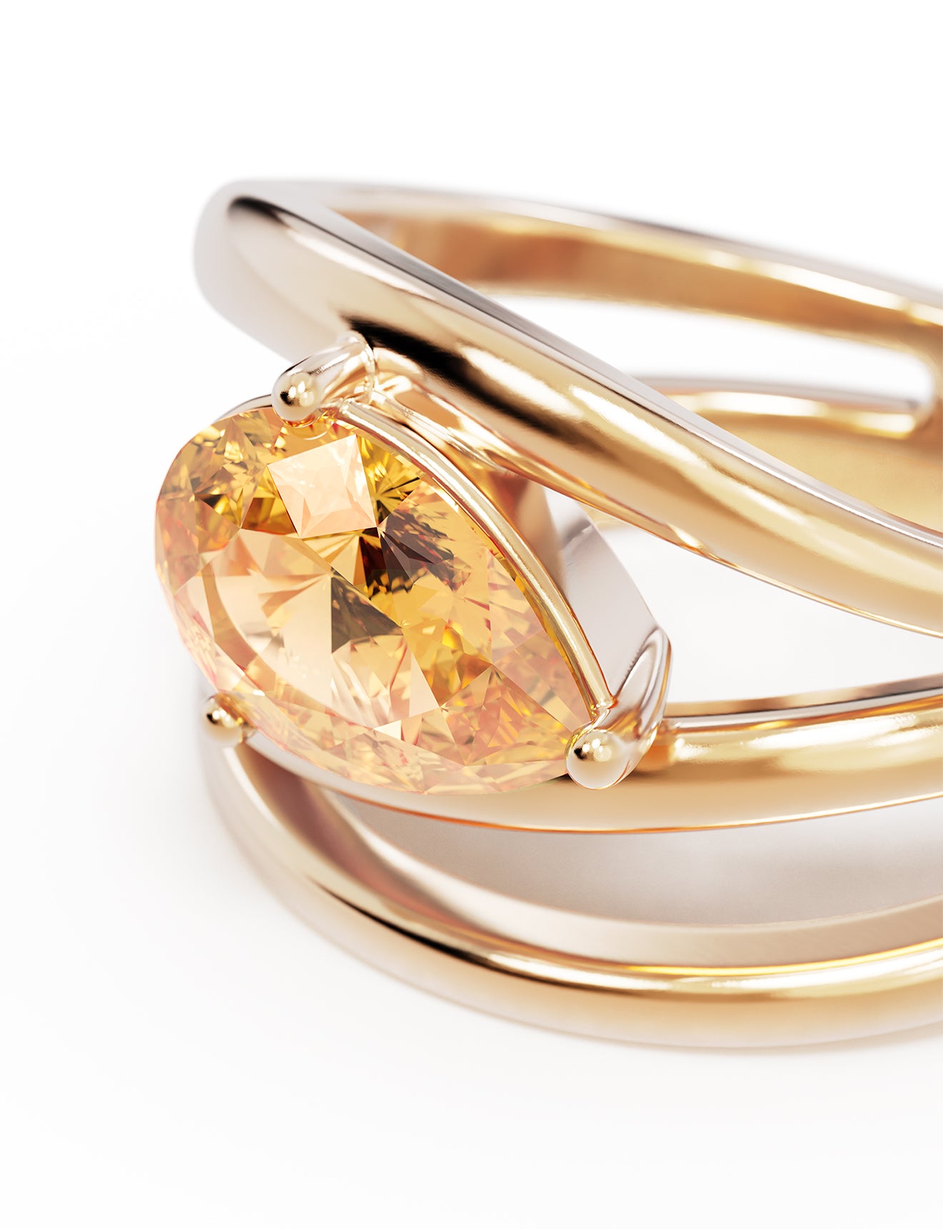 RING JOY OF LIFE 18K GOLD VERMEIL