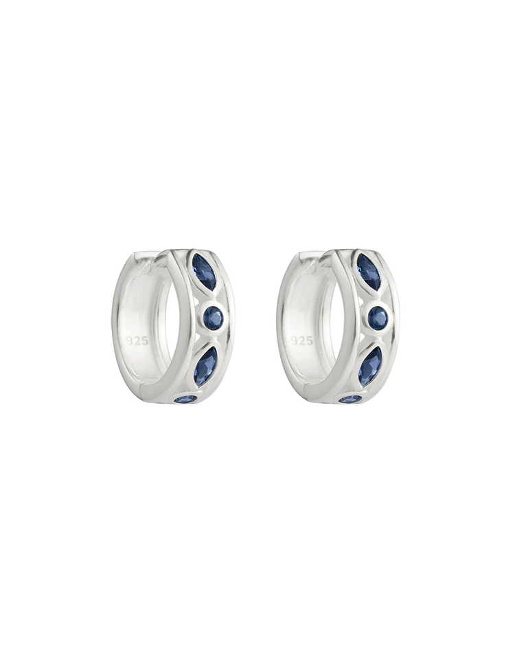 SYNERGY HOOPS - STERLING SILVER