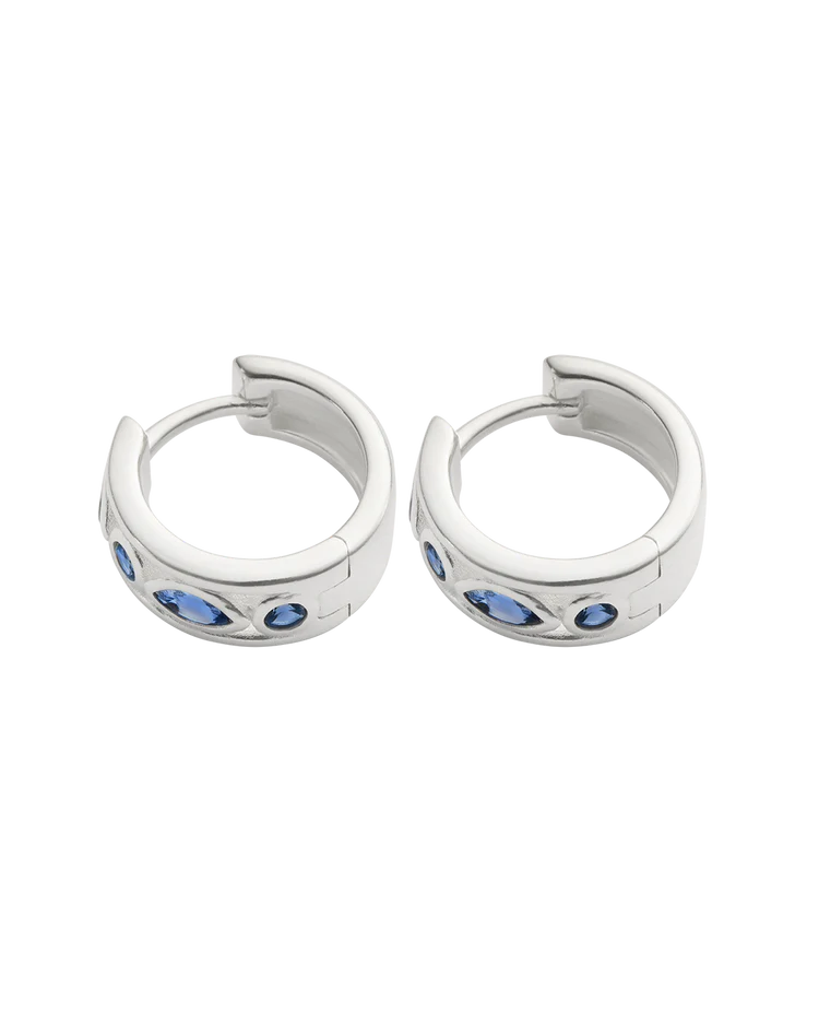 SYNERGY HOOPS - STERLING SILVER