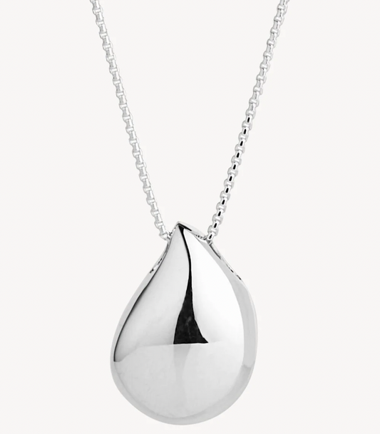 SUNSHOWER LARGE PENDANT NECKLACE (STERLING SILVER)