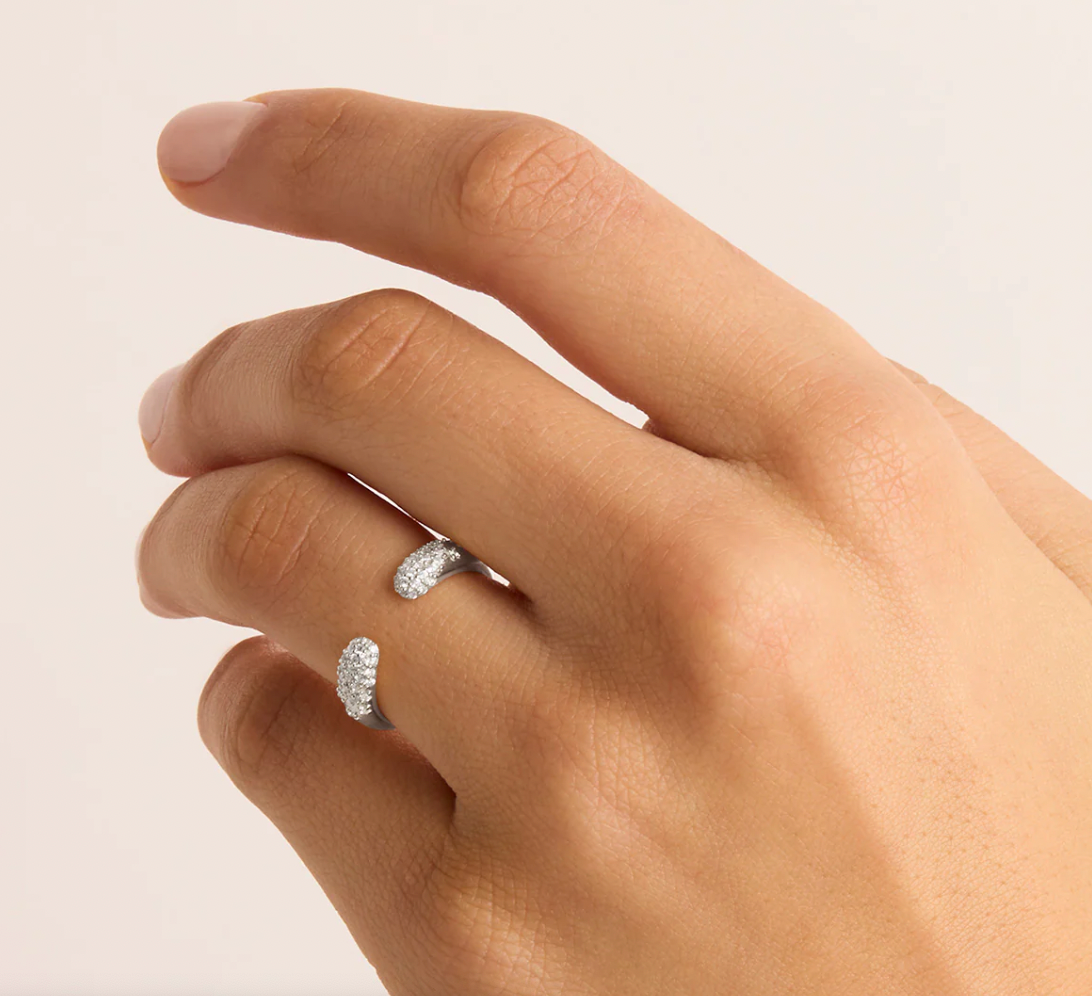CONNECT DEEPLY RING - STERLING SILVER