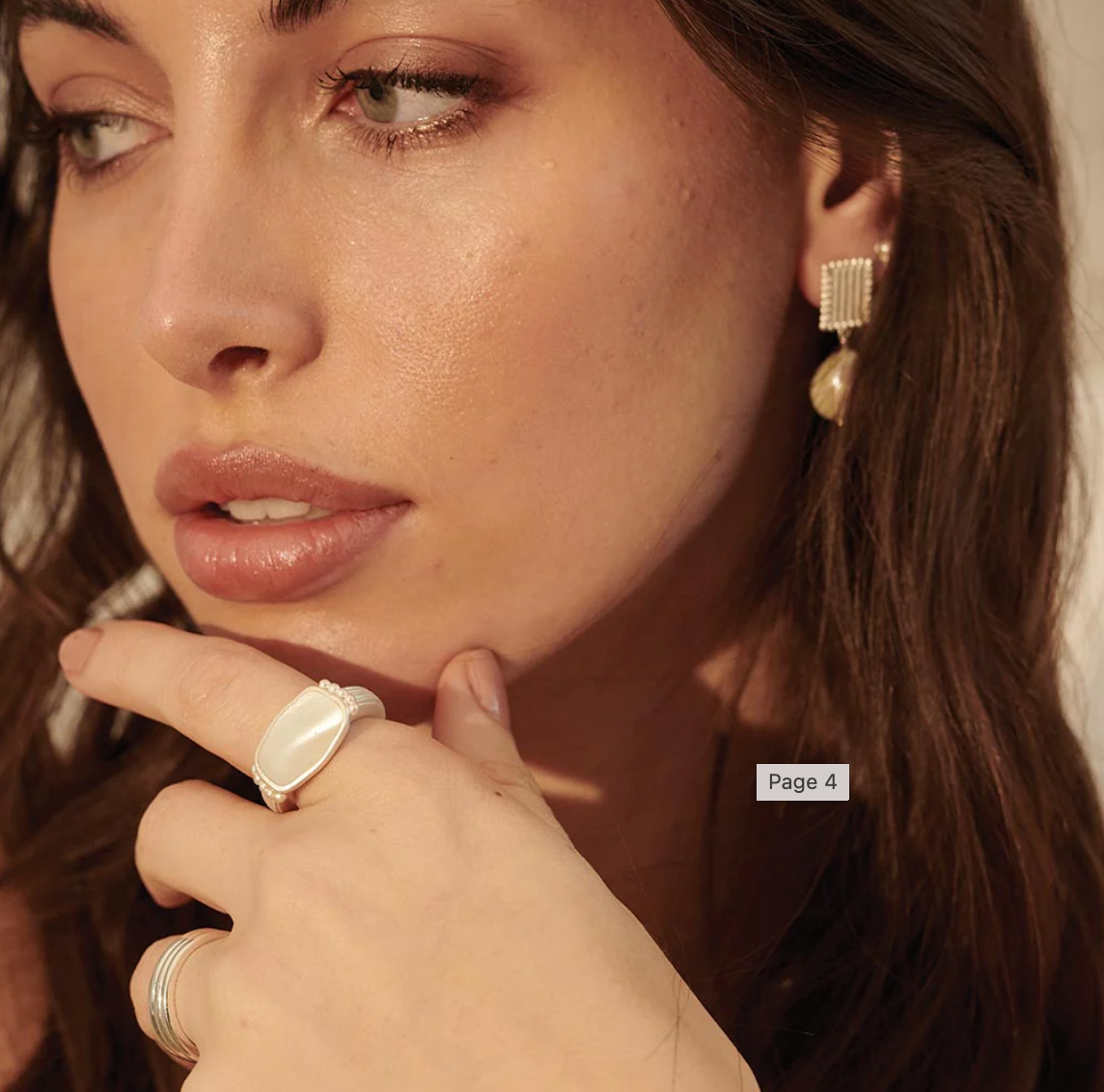 APHRODITE GODDESS RING - SILVER