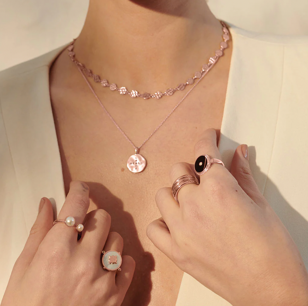 HALCYON EQUILIBRIUM RING - ROSE GOLD