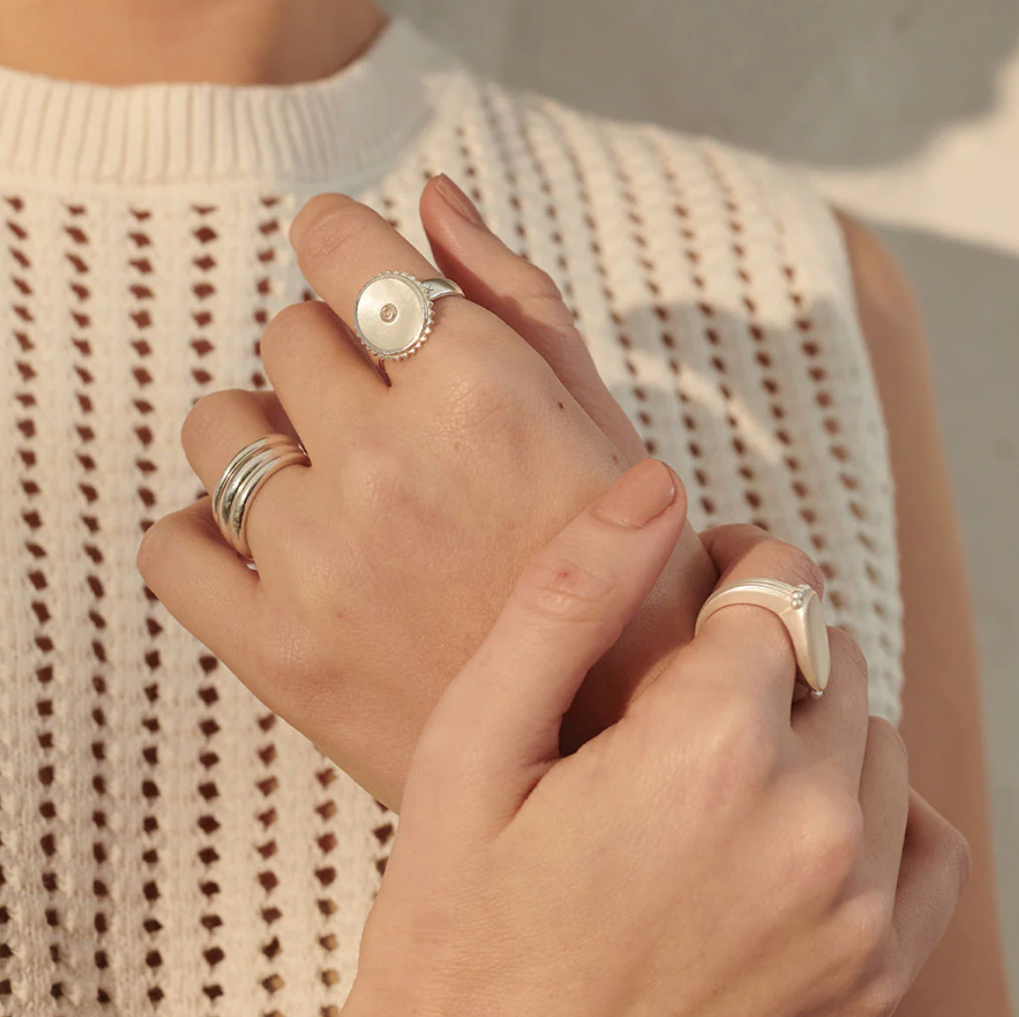 HALCYON EQUILIBRIUM RING - SILVER