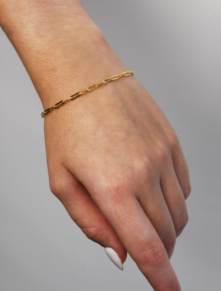 CLIP CHAIN BRACELET VON TRESKOW LUX