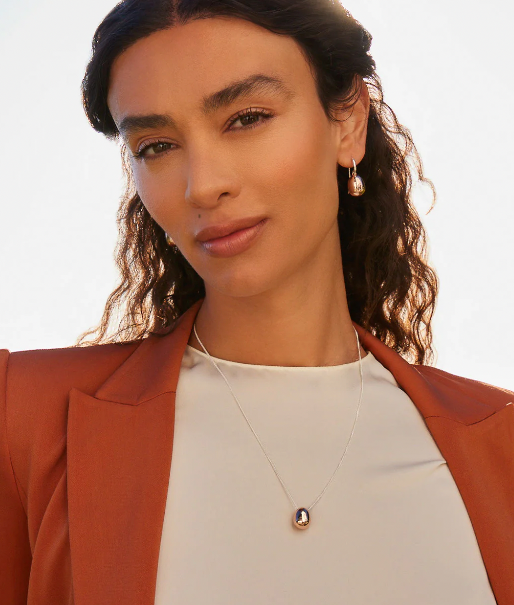 HATCHLING EARRINGS (STERLING SILVER AND ROSE GOLD PLATED)