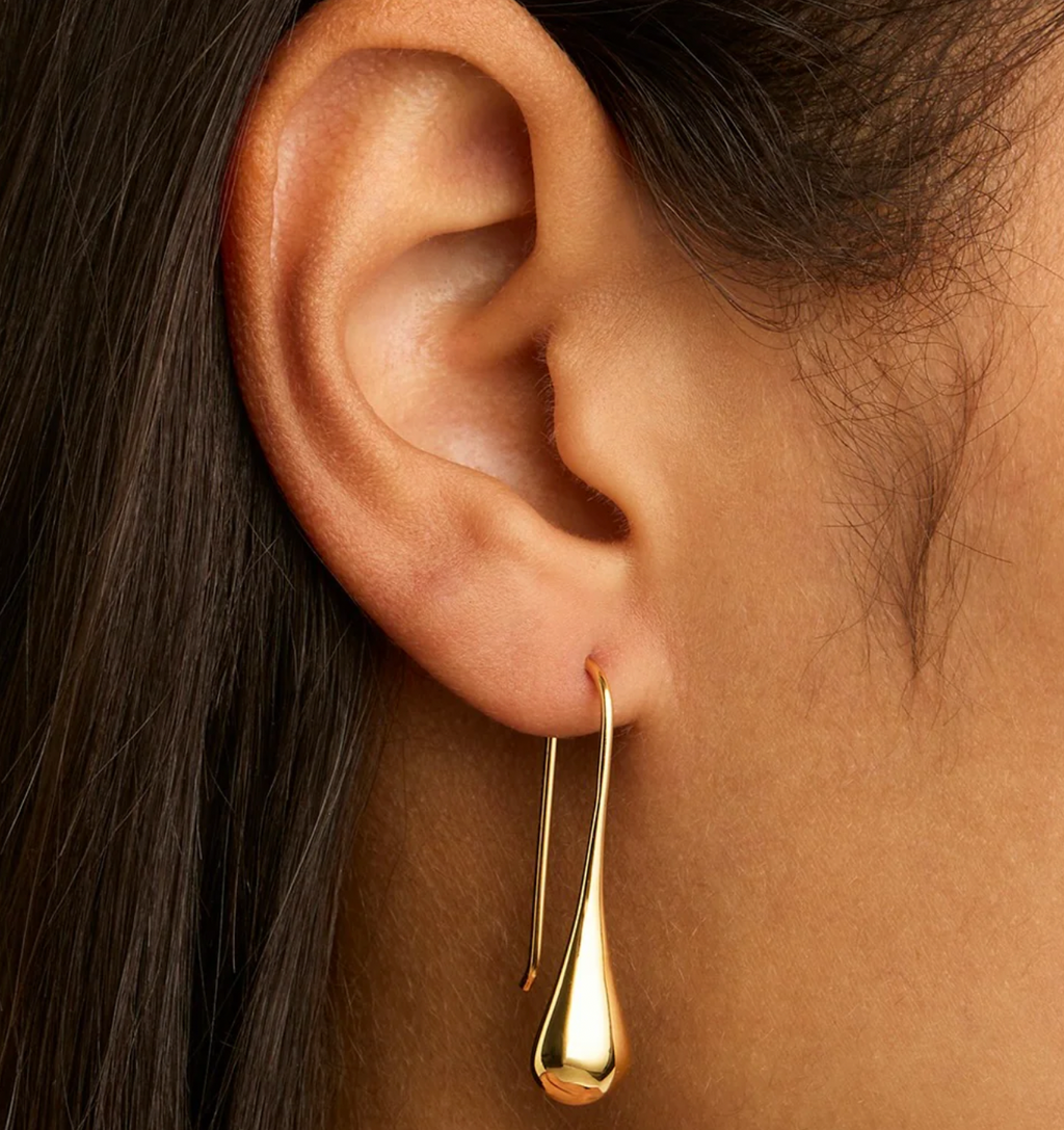 MY SILENT TEARS EARRINGS (ROSE GOLD PLATED)