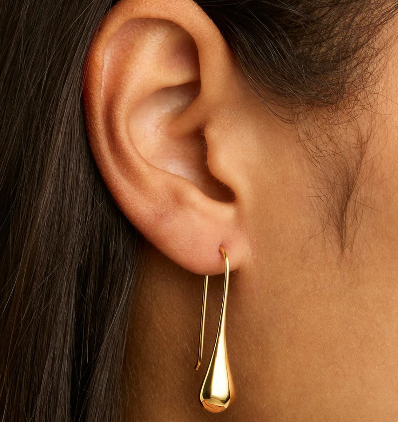 MY SILENT TEARS EARRINGS (ROSE GOLD PLATED)