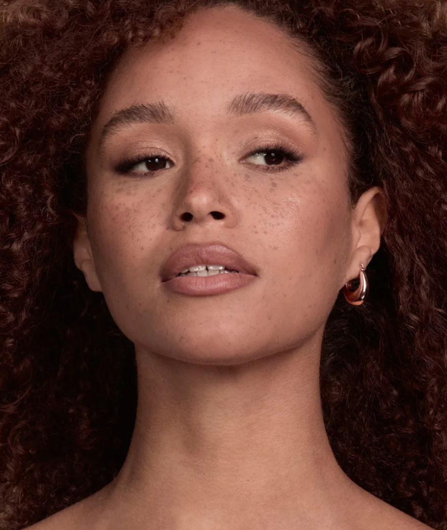 CLOUDLAND HOOP EARRINGS (ROSE GOLD PLATED)