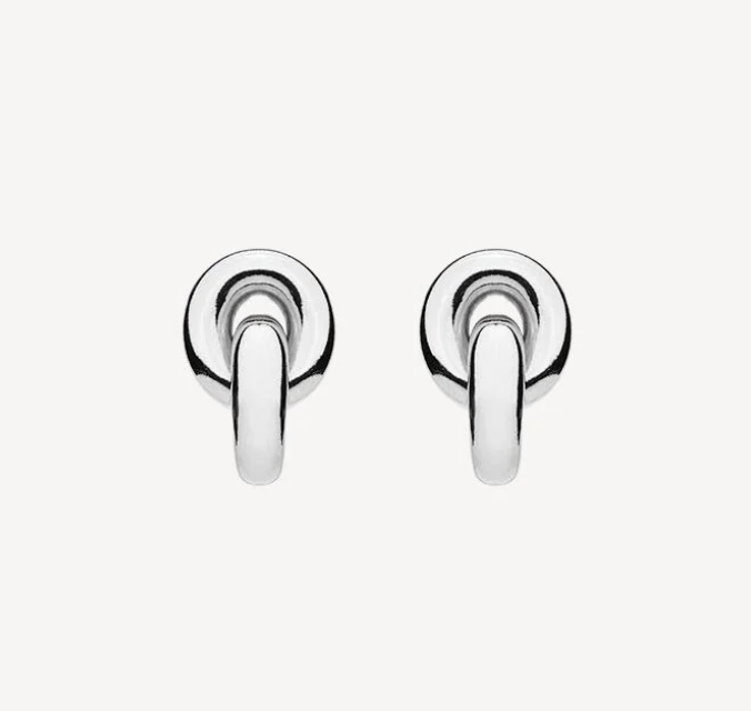 EMBRACE STUD EARRINGS (STERLING SILVER)