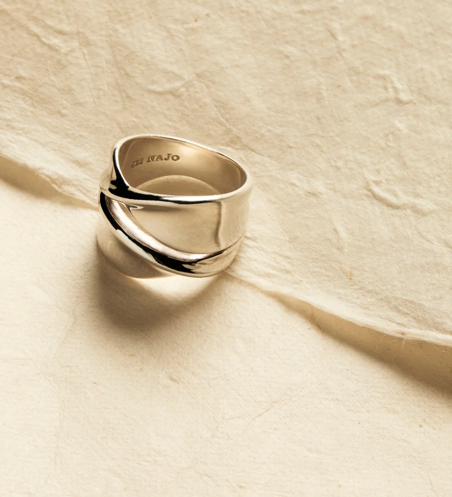 SOMERSAULT RING (STERLING SILVER)