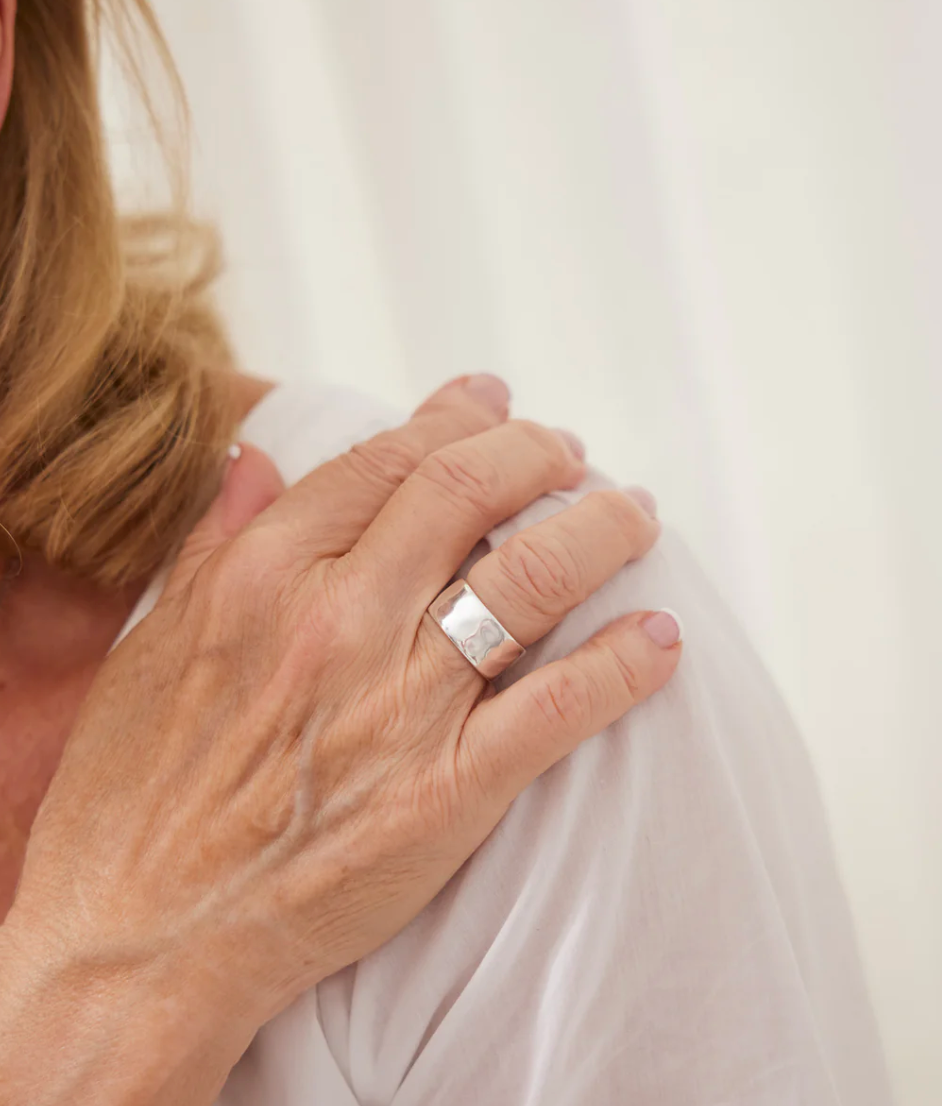 BARBER RING (STERLING SILVER)