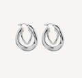 STRUDEL HOOPS SMALL (STERLING SILVER)