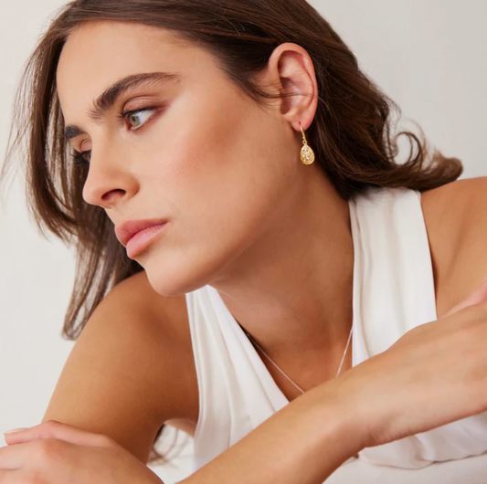 BOOBELAH EARRINGS (YELLOW GOLD PLATED)