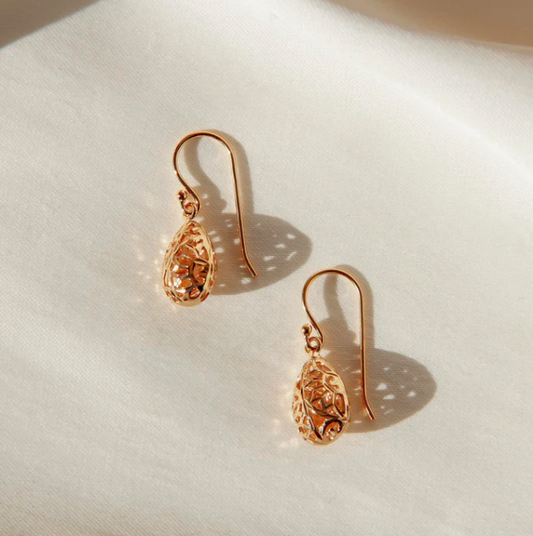 BOOBELAH EARRINGS (YELLOW GOLD PLATED)