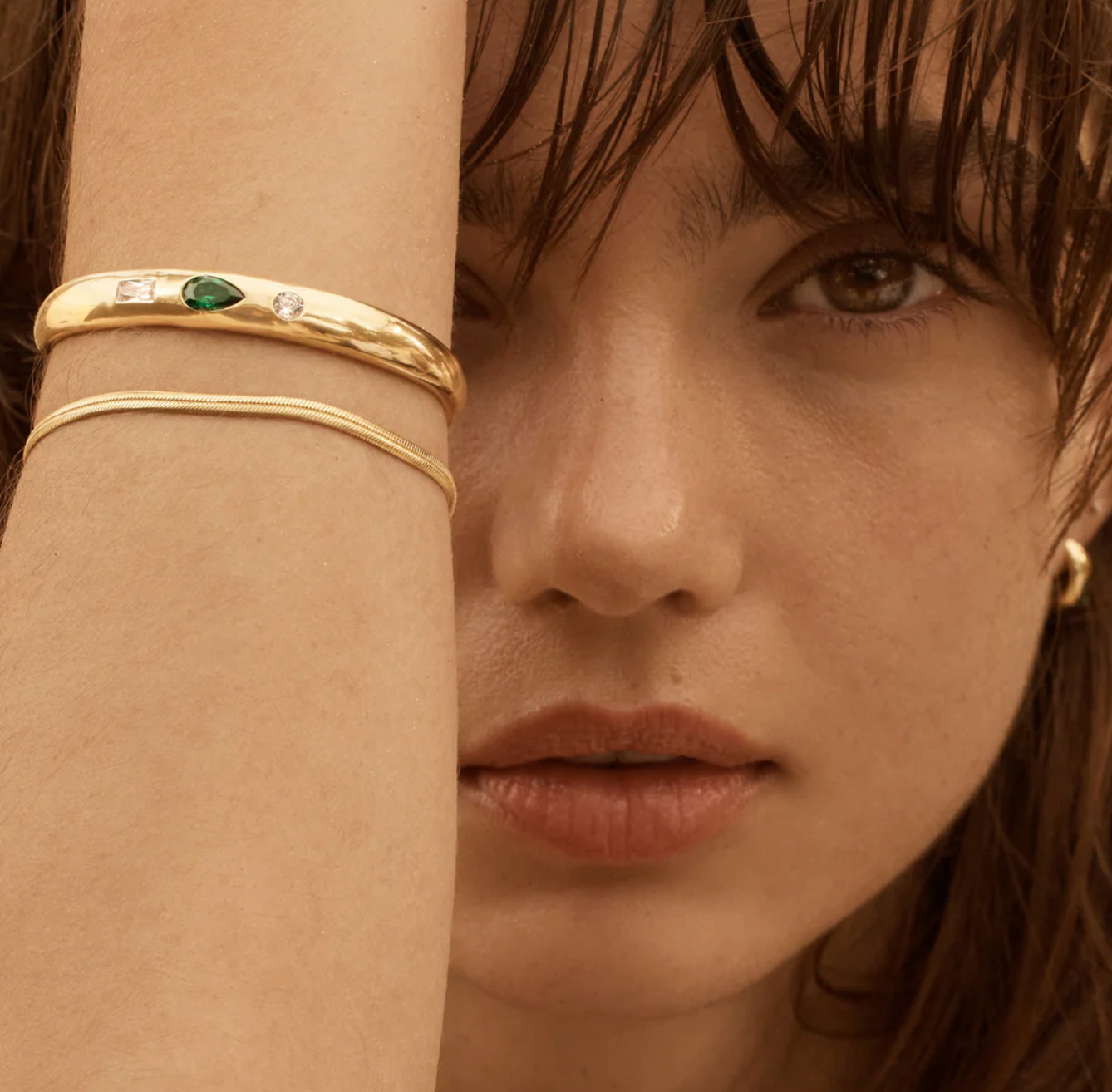 HERRINGBONE CHAIN BRACELET