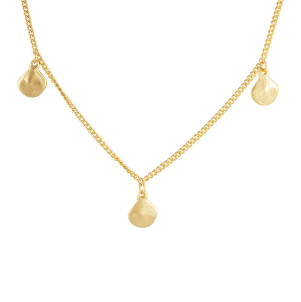 GOLD NOMAD CHARM NECKLACE