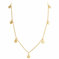 GOLD NOMAD CHARM NECKLACE