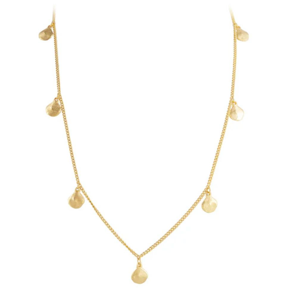 GOLD NOMAD CHARM NECKLACE