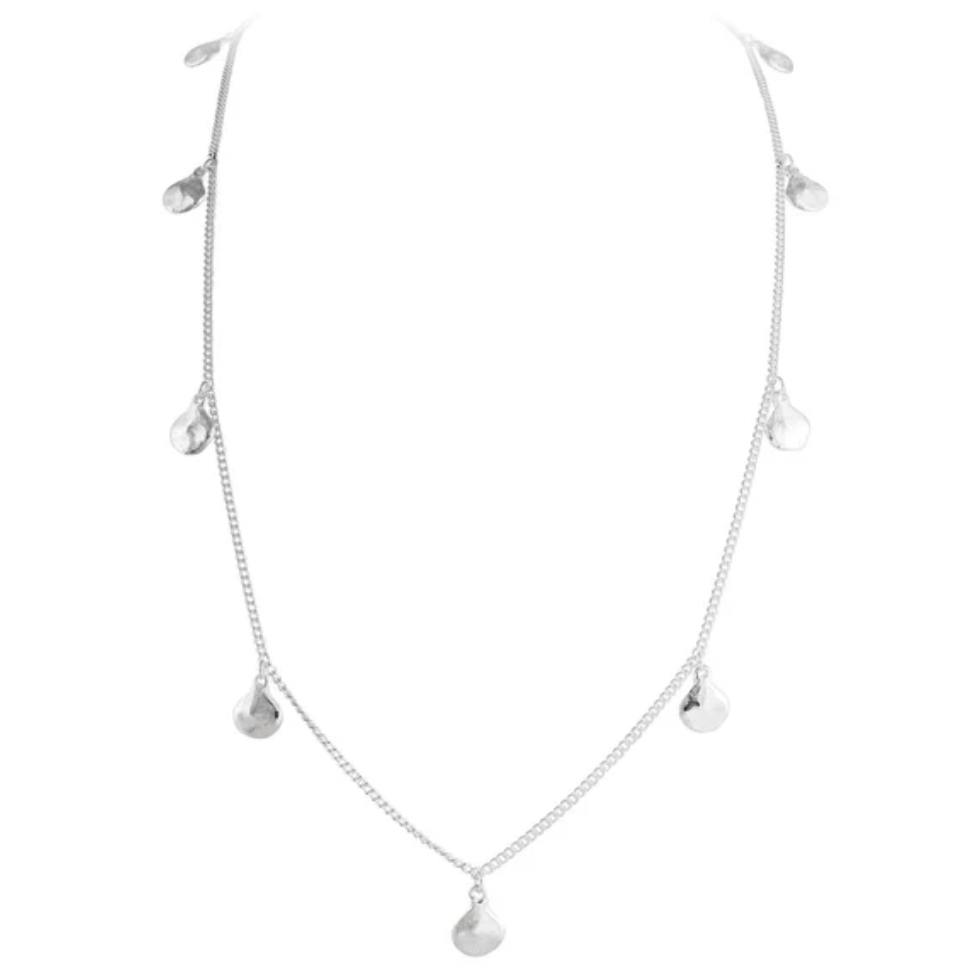 SILVER NOMAD CHARM NECKLACE