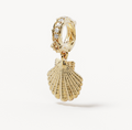 GOLD BY THE SHORE SHELL PENDANT