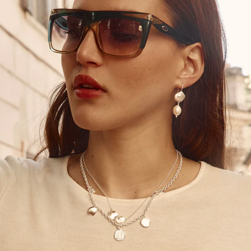 SILVER NOMAD TRINKET NECKLACE