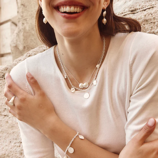 SILVER NOMAD TRINKET NECKLACE