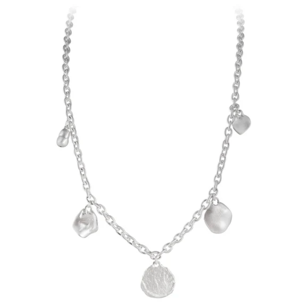 SILVER NOMAD TRINKET NECKLACE