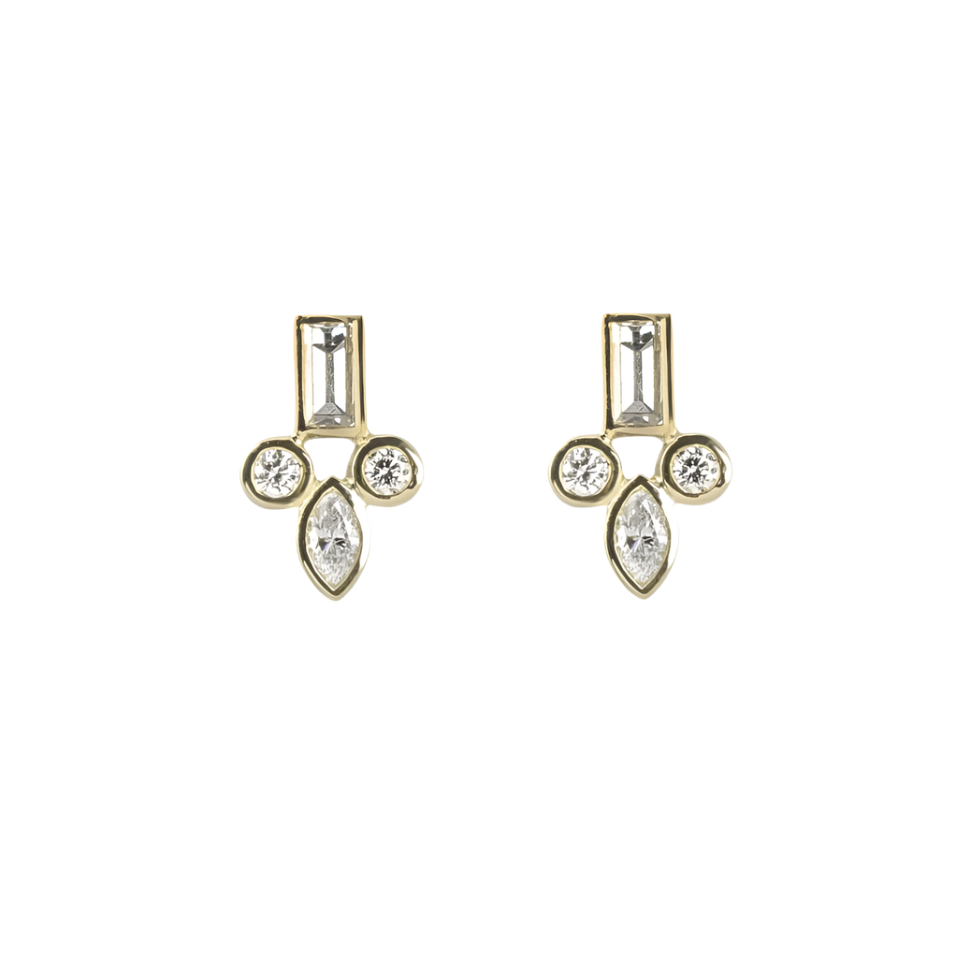 BLUME EARRINGS VON TRESKOW LUXE