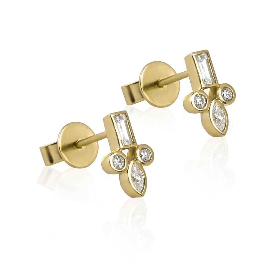 BLUME EARRINGS VON TRESKOW LUXE