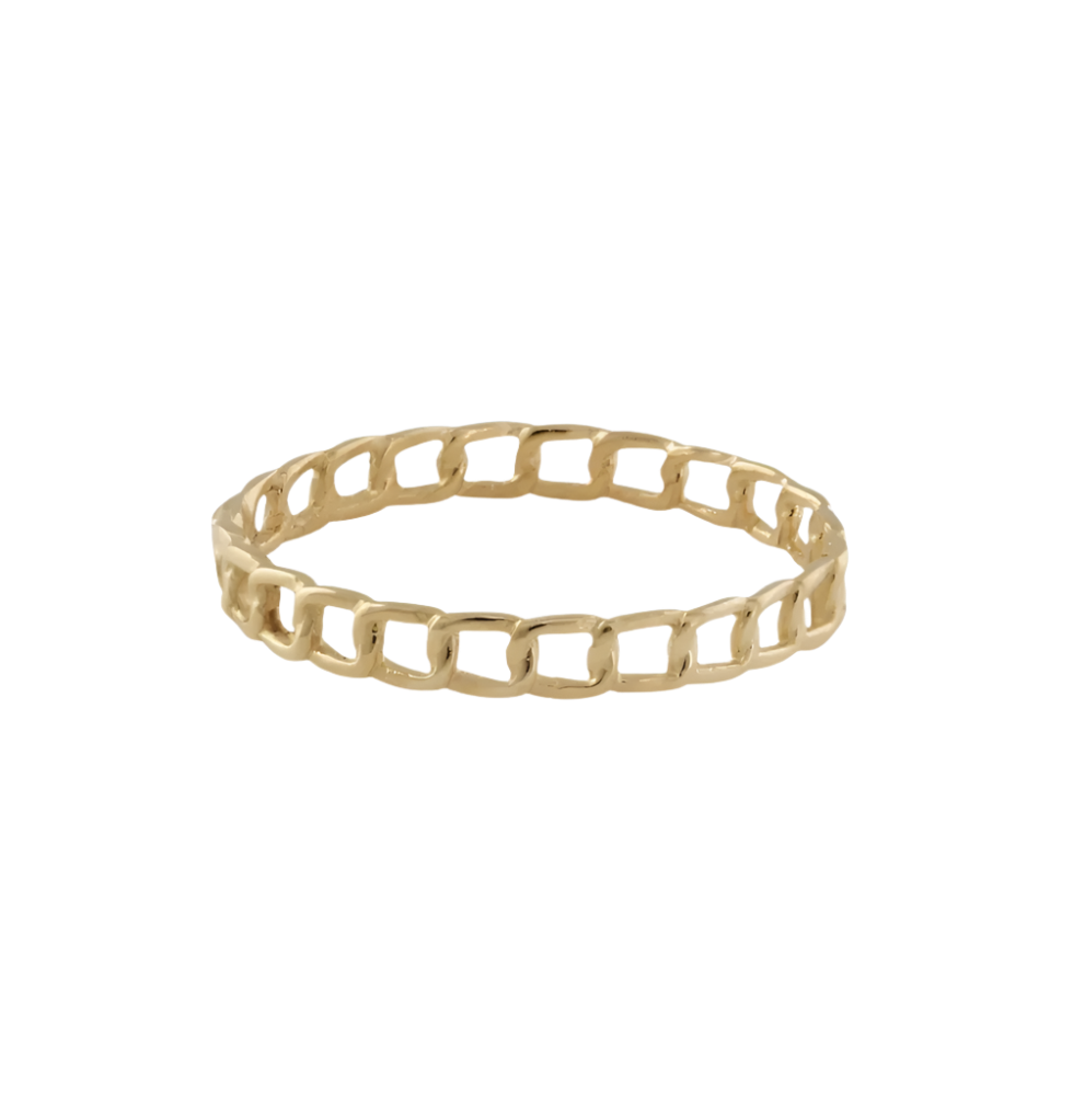FINE RIDGID CHAIN RING VON TRESKOW LUXE