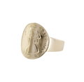 MINI CURVED COIN RING VON TRESKOW LUXE