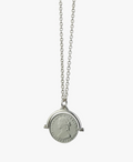 VON TRESKOW 1976 flip coin necklace for Michelle