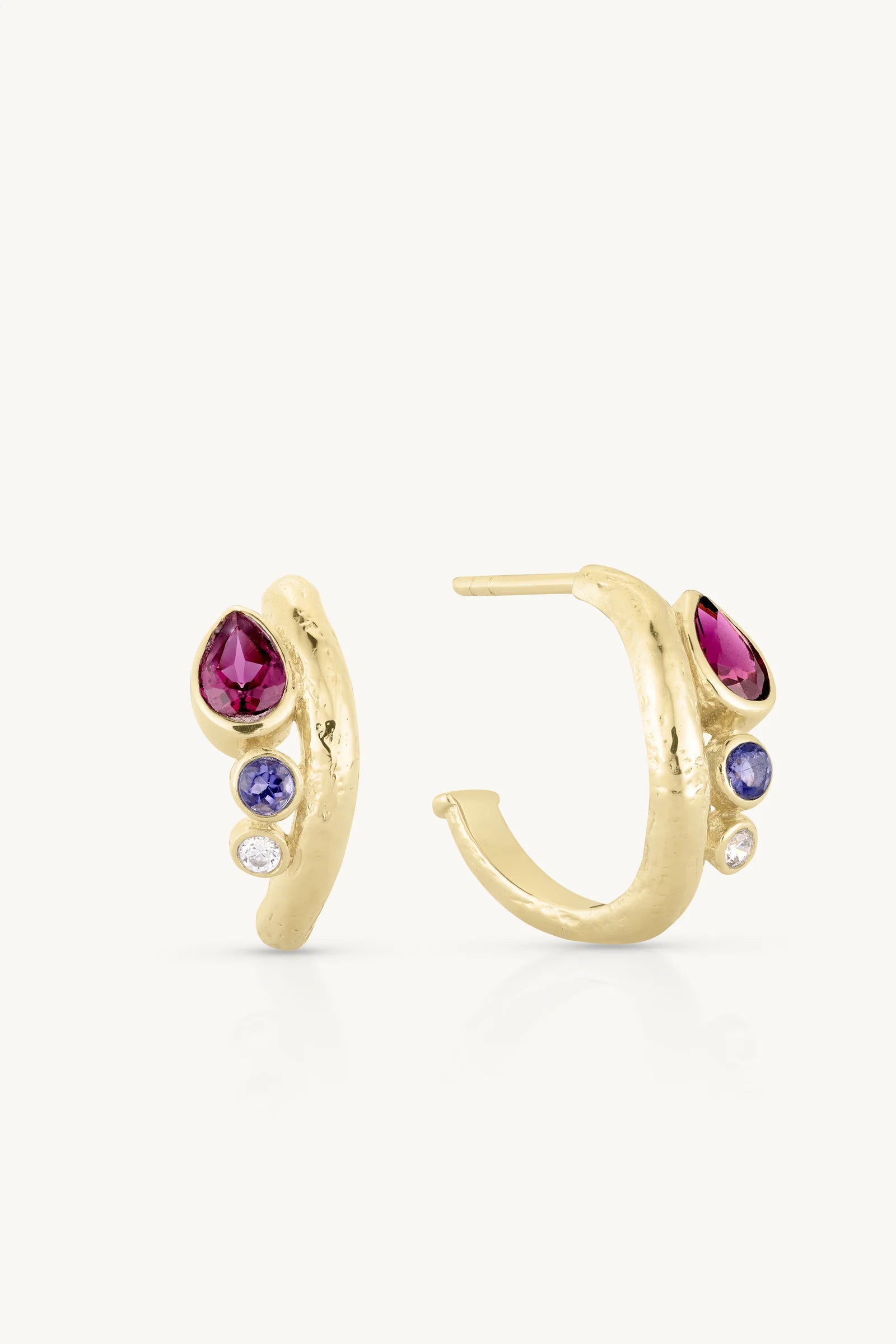 Sorrento Gold Hoops
