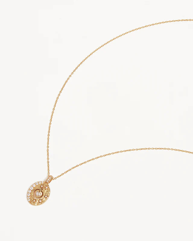 18k Gold Vermeil Love You to the Moon and Back Necklace