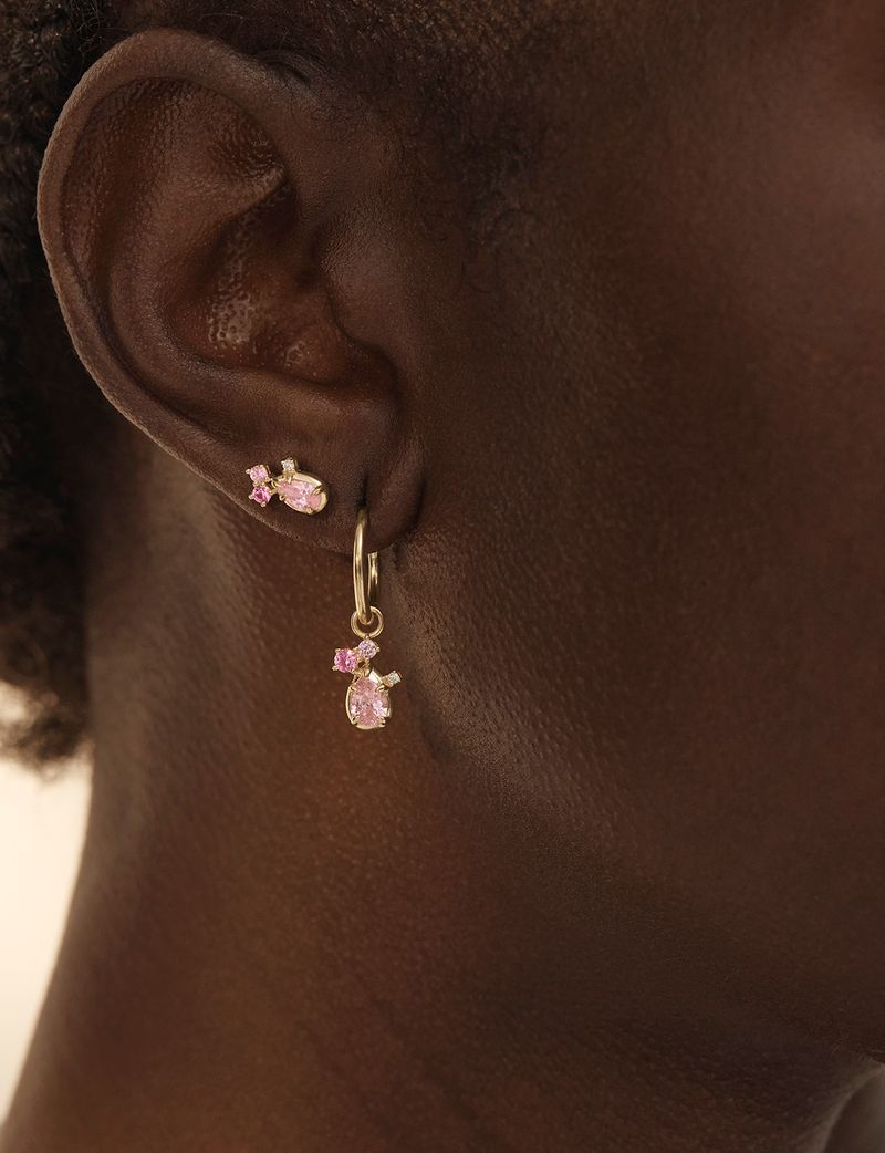 18k Gold Vermeil Awaken Love Hoops