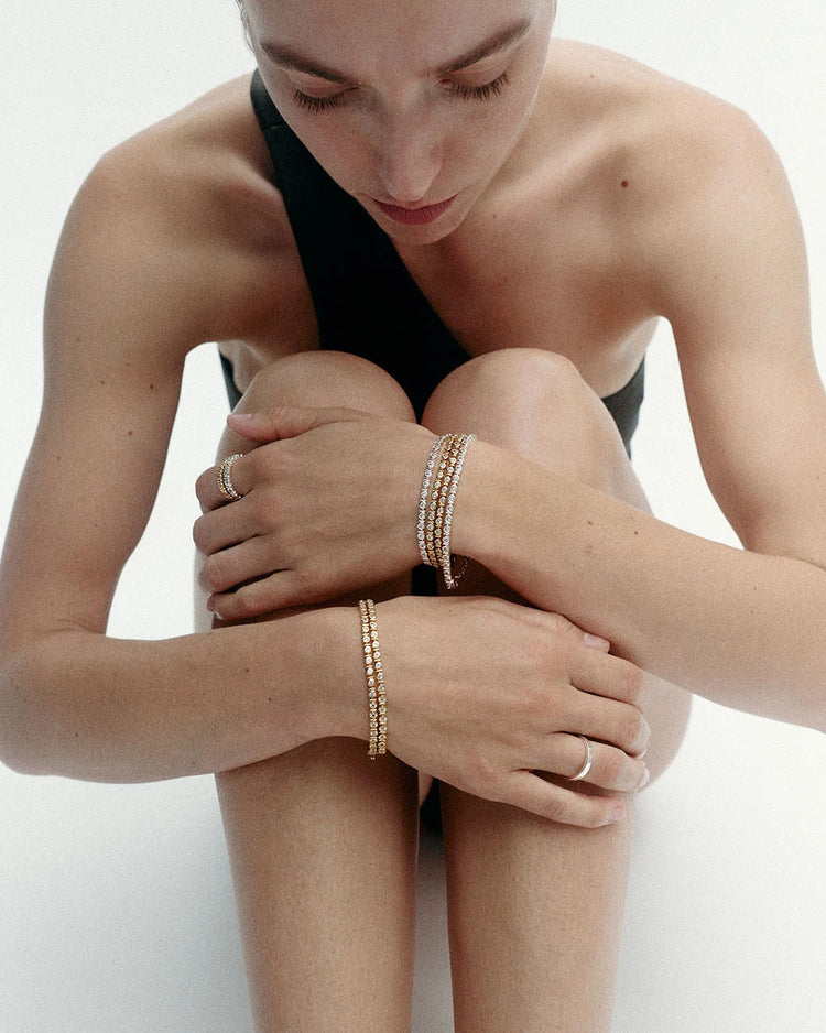 VALE TENNIS BRACELET - STERLING SILVER