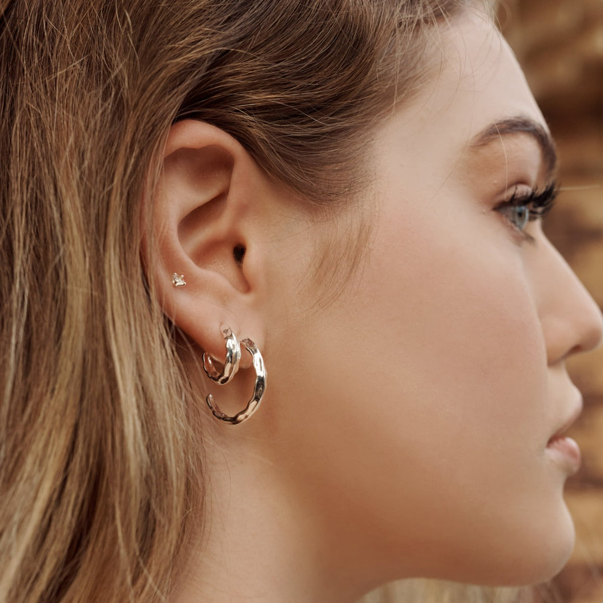 VINTAGE MEDIUM HOOPS