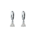 LITTLE DROP CHARM ON SILVER HUGGIES